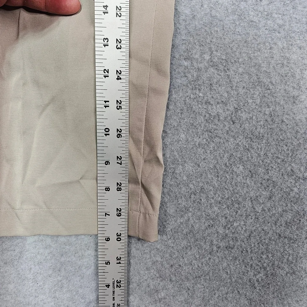 MSX by Michael Strahan Mens Khaki Performance Chino Pants‎ 36x30 Stretch Tan